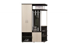 Прихожая Домино венге/дуб млечный в Пыть-Яхе - pyt-yah.mebel-tymen.ru | фото