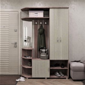 Прихожая Домино ясень шимо в Пыть-Яхе - pyt-yah.mebel-tymen.ru | фото