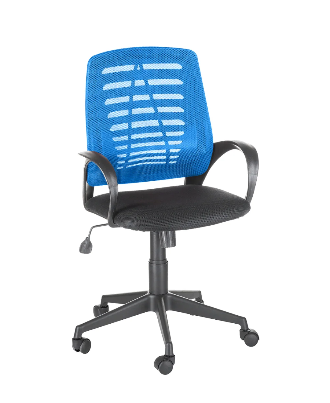 Кресло Ирис TW- синяя/TW-черн в Пыть-Яхе - pyt-yah.mebel-tymen.ru | фото