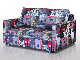 Диван Реал 120 с подлокотниками мьюзик в Пыть-Яхе - pyt-yah.mebel-tymen.ru | фото