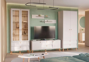 АФИНА Гостиная №1, ЛДСП Кашемир серый в Пыть-Яхе - pyt-yah.mebel-tymen.ru | фото