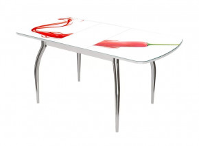 Бостон-3 ф/п Чили, 1100*700 мм, белый/хром триумф в Пыть-Яхе - pyt-yah.mebel-tymen.ru | фото