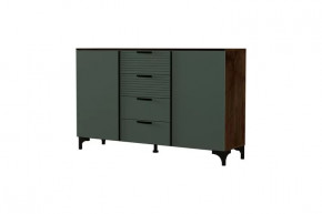 Брента Комод 4 ящика 2 двери Оливковый в Пыть-Яхе - pyt-yah.mebel-tymen.ru | фото