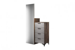 Брента Комод с зеркалом Жемчуг в Пыть-Яхе - pyt-yah.mebel-tymen.ru | фото