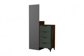 Брента Комод с зеркалом Оливковый в Пыть-Яхе - pyt-yah.mebel-tymen.ru | фото