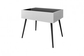 Брента Стол журнальный Белый в Пыть-Яхе - pyt-yah.mebel-tymen.ru | фото