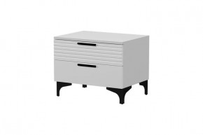 Брента Тумба прикроватная Белый в Пыть-Яхе - pyt-yah.mebel-tymen.ru | фото