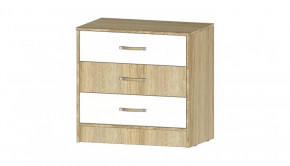 Детская Буратино Комод сонома/белый в Пыть-Яхе - pyt-yah.mebel-tymen.ru | фото