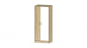 Детская Буратино Шкаф для одежды сонома/белый в Пыть-Яхе - pyt-yah.mebel-tymen.ru | фото