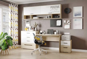 Детская Джуниор, набор №4, дуб сонома/белый в Пыть-Яхе - pyt-yah.mebel-tymen.ru | фото