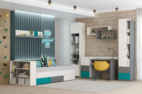 Детская Клео ОК-2, графит, миндаль, океан Диал в Пыть-Яхе - pyt-yah.mebel-tymen.ru | фото