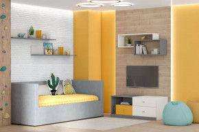 Детская Клео С-6, графит, миндаль, солнечный Диал в Пыть-Яхе - pyt-yah.mebel-tymen.ru | фото