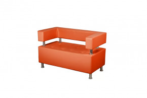 Диван 2-х местный Рейли (оранжевый) в Пыть-Яхе - pyt-yah.mebel-tymen.ru | фото