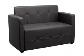 Диван 2-х местный Ситено (черный) в Пыть-Яхе - pyt-yah.mebel-tymen.ru | фото