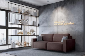 Диван-кровать "Кляйн" дымчато-розовый в Пыть-Яхе - pyt-yah.mebel-tymen.ru | фото