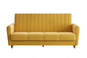 Диван-кровать Монако Модель 002 Велюр Ультра Мустард в Пыть-Яхе - pyt-yah.mebel-tymen.ru | фото