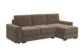 Диван-кровать угловой "Леон" серо-бежевый в Пыть-Яхе - pyt-yah.mebel-tymen.ru | фото