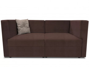 Диван модульный прямой Бергамо две секции Dream Chocolate кат. 3 в Пыть-Яхе - pyt-yah.mebel-tymen.ru | фото