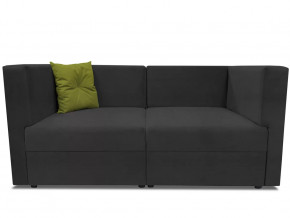Диван модульный прямой Бергамо две секции Dream Grafit кат. 3 в Пыть-Яхе - pyt-yah.mebel-tymen.ru | фото