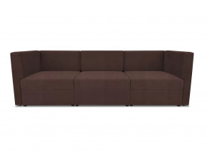 Диван модульный прямой Бергамо три секции Dream Chocolate кат. 3 в Пыть-Яхе - pyt-yah.mebel-tymen.ru | фото