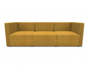 Диван модульный прямой Бергамо три секции Dream Yellow кат. 3 в Пыть-Яхе - pyt-yah.mebel-tymen.ru | фото