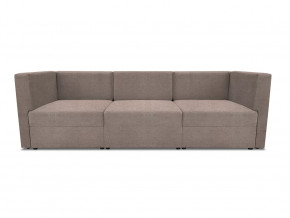 Диван модульный прямой Бергамо три секции Savana Plus Mocca кат. 1 в Пыть-Яхе - pyt-yah.mebel-tymen.ru | фото