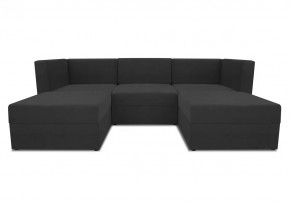 Диван модульный угловой Бергамо пять секций Dream Grafit кат. 3 в Пыть-Яхе - pyt-yah.mebel-tymen.ru | фото
