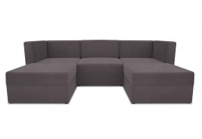 Диван модульный угловой Бергамо пять секций Dream Grey кат. 3 в Пыть-Яхе - pyt-yah.mebel-tymen.ru | фото