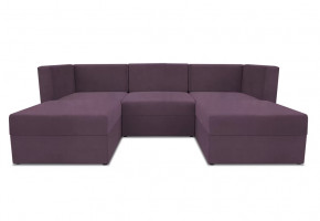 Диван модульный угловой Бергамо пять секций Dream Plum кат. 3 в Пыть-Яхе - pyt-yah.mebel-tymen.ru | фото