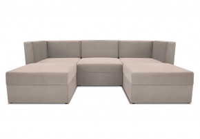 Диван модульный угловой Бергамо пять секций Savana plus Ivory кат. 1 в Пыть-Яхе - pyt-yah.mebel-tymen.ru | фото