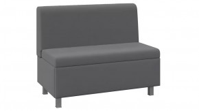 Диван прямой большой «Каир» Исп.2 Велюр Camaro 18 (серый) в Пыть-Яхе - pyt-yah.mebel-tymen.ru | фото