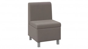 Диван прямой малый «Каир» Исп.2 Велюр Camaro 05 (мокко) в Пыть-Яхе - pyt-yah.mebel-tymen.ru | фото