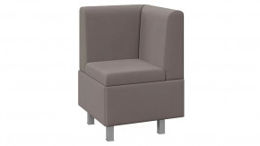 Диван угловой «Каир» Исп.2 Велюр Camaro 05 (мокко) в Пыть-Яхе - pyt-yah.mebel-tymen.ru | фото