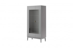 Фарго Шкаф витрина ШР-2 Антрацит в Пыть-Яхе - pyt-yah.mebel-tymen.ru | фото