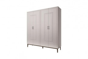 Гориция Шкаф распашной ШК-4 Персидский жемчуг/Лак Льняной в Пыть-Яхе - pyt-yah.mebel-tymen.ru | фото