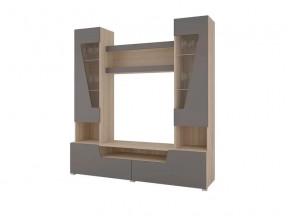 Гостиная Анталия 2 Сонома - Графит софт в Пыть-Яхе - pyt-yah.mebel-tymen.ru | фото