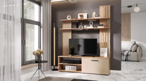 Гостиная Каролина Дуб Вотан/Кашемир в Пыть-Яхе - pyt-yah.mebel-tymen.ru | фото