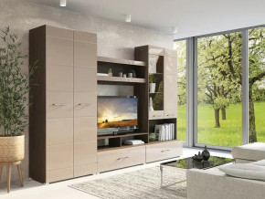 Гостиная Ненси-1 Венге-Капучино в Пыть-Яхе - pyt-yah.mebel-tymen.ru | фото