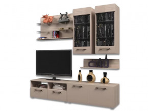 Гостиная Ненси-3 2000х2000х446 Ясень-Капучино глянец в Пыть-Яхе - pyt-yah.mebel-tymen.ru | фото