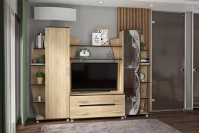 Гостиная Тиана-3 (Дуб Сонома) в Пыть-Яхе - pyt-yah.mebel-tymen.ru | фото