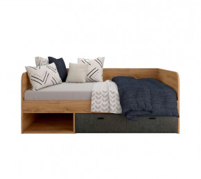 GRACE кровать LOZ90 (Дуб наварра/Графит) в Пыть-Яхе - pyt-yah.mebel-tymen.ru | фото