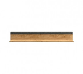 GRACE полка POL140 (Дуб наварра/Графит) в Пыть-Яхе - pyt-yah.mebel-tymen.ru | фото