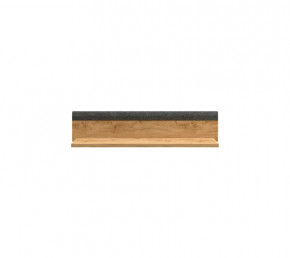 GRACE полка POL98 (Дуб наварра/Графит) в Пыть-Яхе - pyt-yah.mebel-tymen.ru | фото