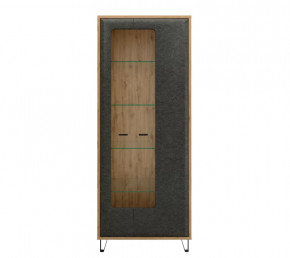 GRACE шкаф REG2W (Дуб наварра/Графит) в Пыть-Яхе - pyt-yah.mebel-tymen.ru | фото