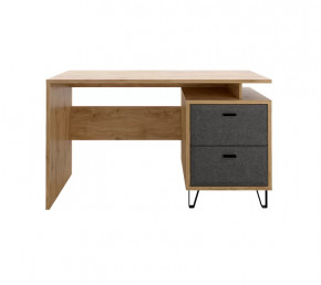 GRACE стол письменный BIU2S  (Дуб наварра/Графит) в Пыть-Яхе - pyt-yah.mebel-tymen.ru | фото