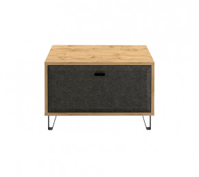GRACE тумба KOM1K (Дуб наварра/Графит) в Пыть-Яхе - pyt-yah.mebel-tymen.ru | фото