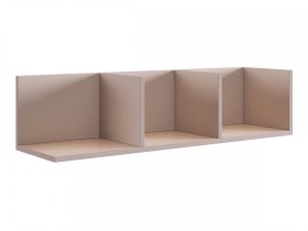 Полка навесная 2 Рич кашемир в Пыть-Яхе - pyt-yah.mebel-tymen.ru | фото