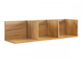 Полка навесная 2 Рич дуб крафт золотой в Пыть-Яхе - pyt-yah.mebel-tymen.ru | фото