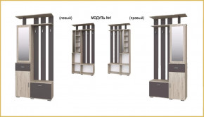 "ИМИДЖ" модуль №01, шкаф-вешалка с зеркалом в Пыть-Яхе - pyt-yah.mebel-tymen.ru | фото