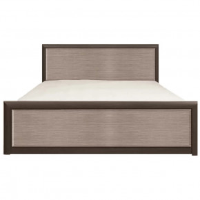 КОЕН кровать LOZ160х200_2 МДФ (Венге магия/Штрокс) в Пыть-Яхе - pyt-yah.mebel-tymen.ru | фото